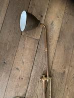 Oude messing gelede scheepslamp industriele lamp, Ophalen, Gebruikt, Metaal
