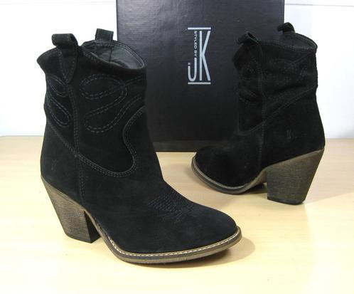 Nieuw JK leer zwarte enkellaarsjes met hak maat 36, Kleding | Dames, Schoenen, Nieuw, Lage of Enkellaarzen, Zwart, Ophalen of Verzenden