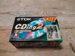 3 pack TDK cassettebandjes CDing2 90 minuten TMF-editie, 2 t/m 25 bandjes, Overige genres, Ophalen of Verzenden, Nieuw in verpakking