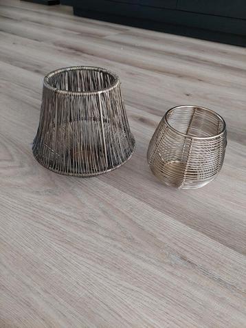 2 Light & Living Windlichten voor Waxinelichtjes beschikbaar voor biedingen