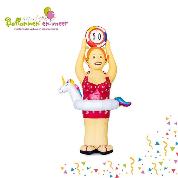 Sarah, Hobby en Vrije tijd, Feestartikelen | Verhuur, Zo goed als nieuw, Abraham of Sarah, Ophalen