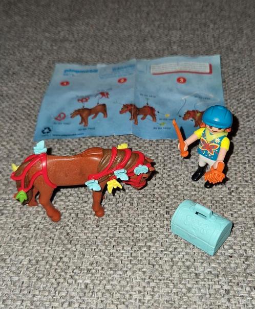 Playmobil 6971 Country Pony versieren met vlinders, Kinderen en Baby's, Speelgoed | Playmobil, Zo goed als nieuw, Complete set