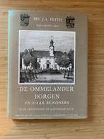 De Ommelander Borgen en haar bewoners Mr. J.A. Feith, Ophalen of Verzenden, 17e en 18e eeuw, Gelezen