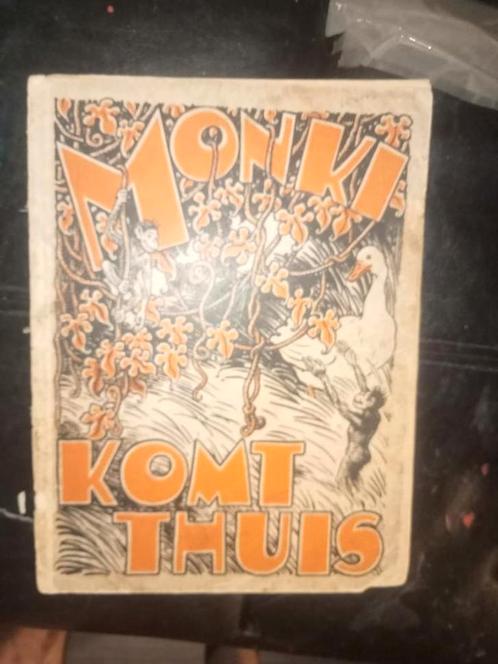 Monki Komt Thuis - Zeldzame Uitgave, Boeken, Literatuur, Gelezen, Nederland, Ophalen of Verzenden