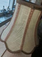 Vintage tafellampje grof geweven, Ophalen of Verzenden, Zo goed als nieuw, Nvt, Minder dan 50 cm