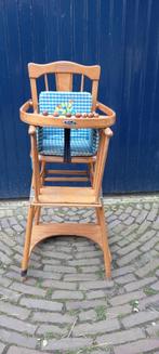 Vintage houten kinderstoel, Ophalen, Gebruikt, Overige typen