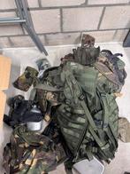 Militair vest met tasjes - Verhuisdoos vol, Ophalen, Overige soorten, Nederland, Kleding of Schoenen
