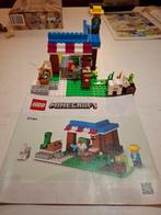 Lego Minecraft nr 21184 De Bakkerij, Kinderen en Baby's, Speelgoed | Duplo en Lego, Ophalen of Verzenden, Zo goed als nieuw, Complete set