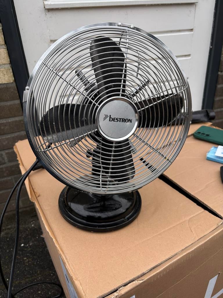Bestron Tafelventilator - Zo goed als nieuw!, Ophalen of Verzenden, Zo goed als nieuw, Tafelventilator