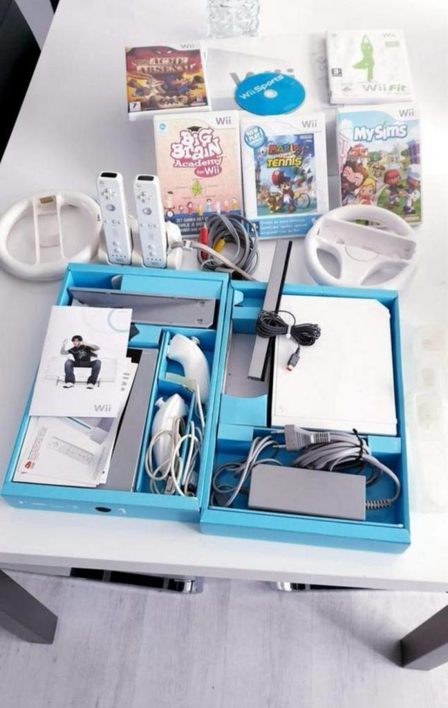 Zgan Wii / playstation / psp incl. spelletjes compleet, Spelcomputers en Games, Spelcomputers | Nintendo Wii, Zo goed als nieuw