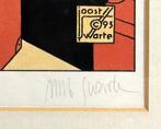 491. Zeefdruk, Joost Swarte, kunstenaarsportretten, 1993, Ophalen of Verzenden
