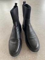 Dames laars / boot - zwart mt. 41 Massimo Dutti, Zo goed als nieuw, Massimo Dutti, Zwart, Ophalen