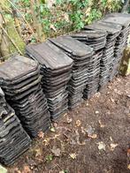 250 friese vlakke dakpannen, Doe-het-zelf en Verbouw, Ophalen, Steen of Klei, Zo goed als nieuw, 15 m² of meer