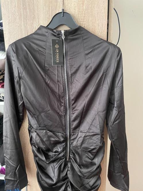 Zwarte jurk met zilvere rits maat 32 by Swan nieuw, Kleding | Dames, Jurken, Zo goed als nieuw, Maat 34 (XS) of kleiner, Zwart