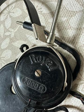 Vintage Royal Koptelefoon - Zeldzaam! beschikbaar voor biedingen
