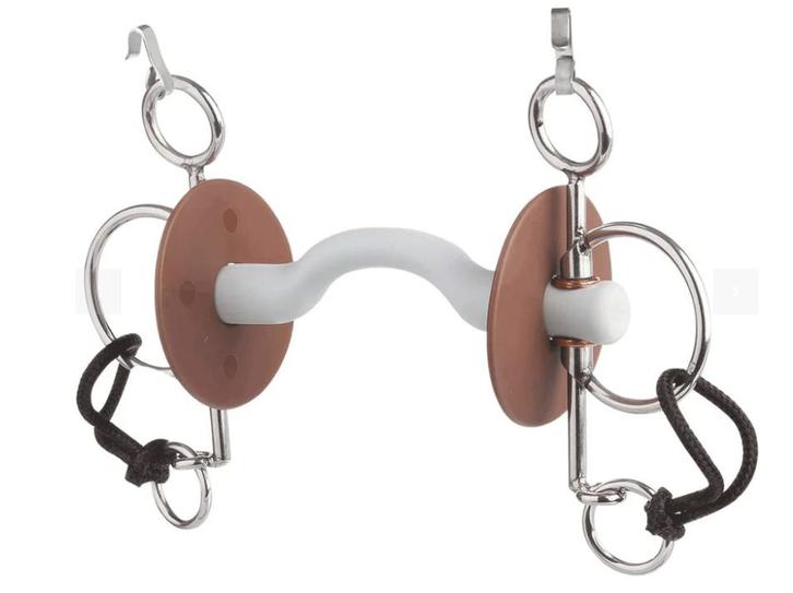 Beris Pelhambit met zachte tongboog kort (14 mm), Dieren en Toebehoren, Paarden en Pony's | Hoofdstellen en Tuigage, Nieuw, Overige soorten