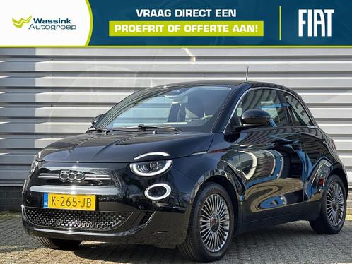 Fiat 500E 42kWh 118pk Aut Icon | Carplay | Navi | Lichtmetal, Auto's, Fiat, Bedrijf, Te koop, 500E, ABS, Airconditioning, Bluetooth