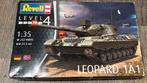 Revell Leopard 1A1 1:35, Hobby en Vrije tijd, Modelbouw | Auto's en Voertuigen, Tank, Ophalen of Verzenden, Zo goed als nieuw
