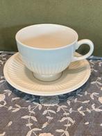 Kop en schotel Wedgwood Queen’s Ware EDME (250725s), Ophalen of Verzenden, Zo goed als nieuw, Wedgwood, Kop(pen) en/of Schotel(s)