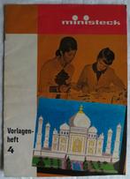 Vintage voorbeeldboekje Ministeck. Vorlagenheft 4, Ophalen of Verzenden, Gebruikt, Voorbeeldboek