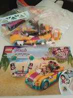 LEGO Friends 41390 Andrea's auto met podium, Ophalen of Verzenden, Zo goed als nieuw, Complete set, Lego