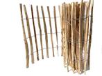 Schapenhek houten hekwerk a 5m (7/9cm) hazelaar hout 90cm, Nieuw, Spijlenhekwerk, Hout, Ophalen