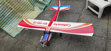RC Vliegtuig Calmato Hoogdekker OSMAX 55 8,5CC 160CM trainer beschikbaar voor biedingen
