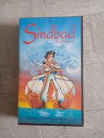 Sindbad de zeeman (videoband), Gebruikt, Tekenfilm, Alle leeftijden, Ophalen of Verzenden