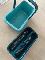 2 delig schoonmaakemmer opbergdoos box emmer bak bijn gratis, Ophalen of Verzenden