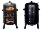 3-in-1 Houtskool Barbecue - Grill, Rook, Combinatie, Ophalen of Verzenden, Zo goed als nieuw