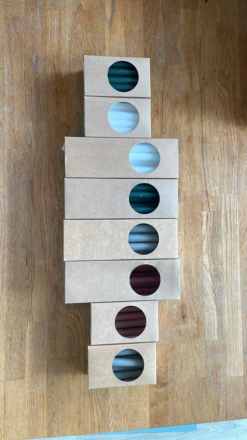 Potloodkaarsen, Huis en Inrichting, Woonaccessoires | Kandelaars en Kaarsen, Nieuw, Kaars, Minder dan 25 cm, Overige materialen