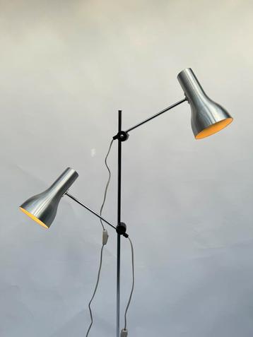Vintage Mid Century Vloer Lamp, Dutch Deens Retro Design beschikbaar voor biedingen
