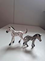 Schleich Veulen en Zebra - Ook Los Te Koop!, Ophalen of Verzenden