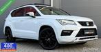 Seat Ateca 2.0 TSI 190PK FR 4DRIVE DSG Pano.dak/Carplay/LED/, Auto's, Automaat, Gebruikt, Ateca, Wit