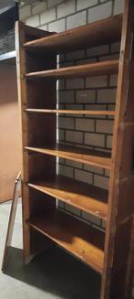 Bruynzeel style stellingkast bruin vintage 7 planken, Ophalen, Gebruikt