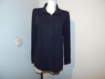 Studio Anneloes travel stof blouse zwart stretch mt L beschikbaar voor biedingen