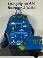 Loungefly Backpack + portemonnee Stitch Disney set, Verzamelen, Ophalen, Overige figuren, Nieuw