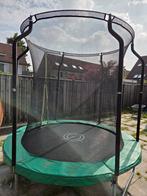Trampoline met veiligheidsnet – 225 cm doorsnee – stevig, Ophalen, Gebruikt
