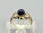 Gouden Vintage ring met Lapis Lazuli. 2025/586.