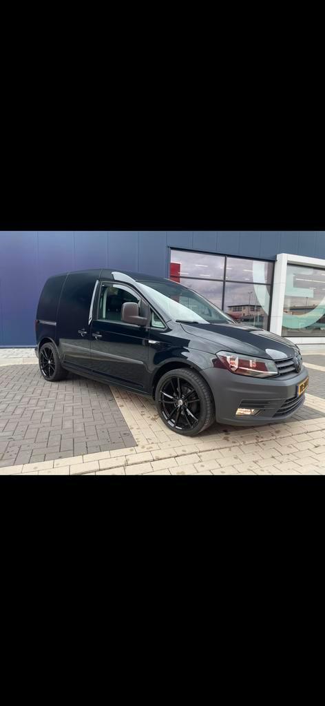Volkswagen Caddy 2.0 D 2015, Auto's, Bestelauto's, Particulier, Volkswagen, Diesel, Handgeschakeld, Origineel Nederlands, Zwart