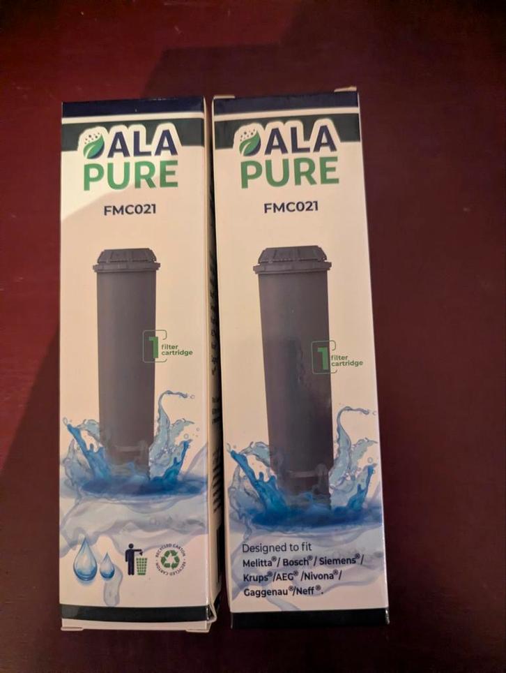 Alapure Waterfilter - FMC021 - 6st., Witgoed en Apparatuur, Koffiemachine-accessoires, Nieuw, Ophalen of Verzenden