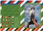 EK Voetbal 2000 ( Speciaal Stempel mapje ), Verzenden, Na 1940, Gestempeld