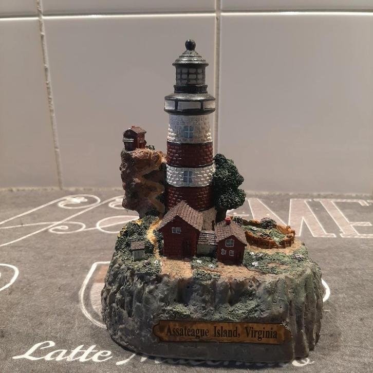 Assateague Eiland Vuurtoren Model - Limited Edition, Verzamelen, Scheepvaart, Boek of Tijdschrift, Ophalen of Verzenden
