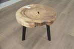 Ronde suar salontafel – 50 cm -BT123, Huis en Inrichting, Ophalen of Verzenden, Nieuw, Rond, Metaal