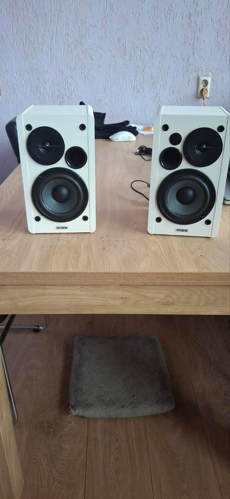 Edifier R1280T actieve speakers, Computers en Software, Pc speakers, Zo goed als nieuw, Audiokanaal 2.0, Ophalen of Verzenden