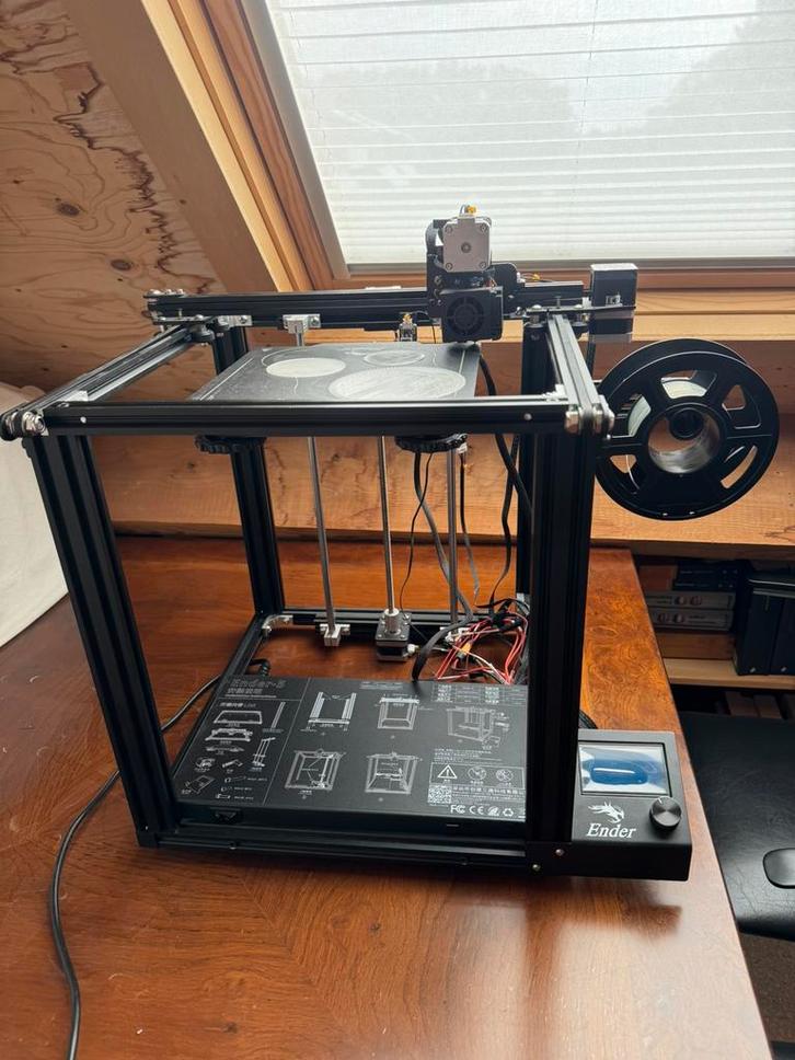 Creality Ender 5 3D Printer met Upgrades en Print Behuizing, Computers en Software, 3D Printers, Gebruikt, Ophalen