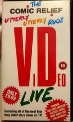 VHS VIDEO. COMIC RELIEF LIVE. 1986. RIK MAYALL. BOB GELDOF, Alle leeftijden, Ophalen of Verzenden, Gebruikt