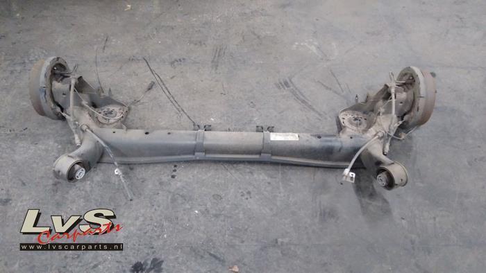 Achteras voorwielaandrijving van een Ford Fiesta, Auto-onderdelen, Remmen en Aandrijving, Ford, Gebruikt, 3 maanden garantie, Ophalen of Verzenden