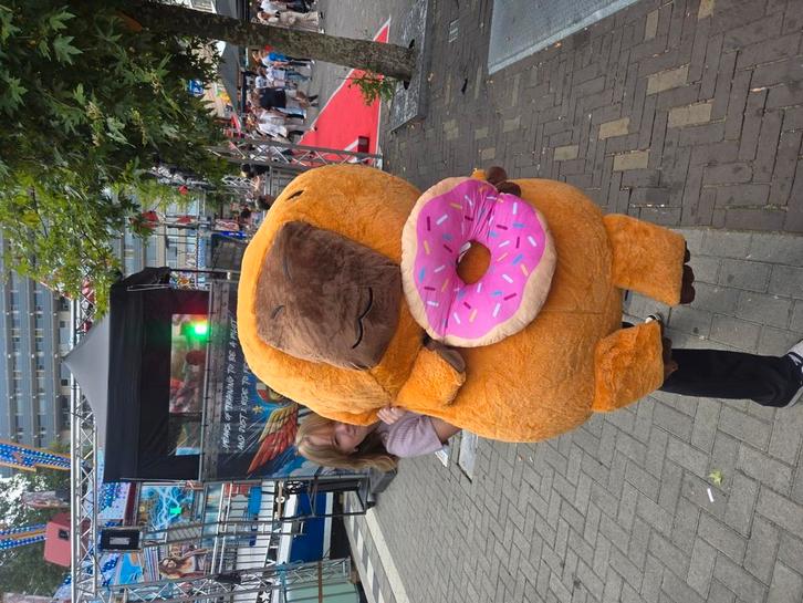 Supergrote capibara, Kinderen en Baby's, Speelgoed | Knuffels en Pluche, Zo goed als nieuw, Overige typen, Ophalen