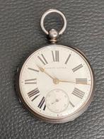 Antiek grote zilveren snek Engels zakhorloge., Verzenden, Zilver